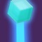 Tap to fire your laser and destroy the all the cubes