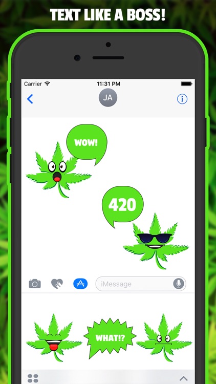 HighEmoji - WEED Stoner Emoji Stickers App