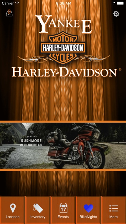 Yankee Harley-Davidson.