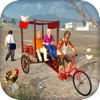 Off Road Bicycle Rickshaw Sim