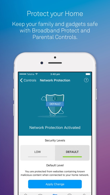 Telstra Home Dashboard™