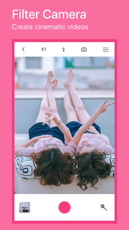 Analog Canva Film - Retouch Fused Pic & Beauty Cam screenshot-0