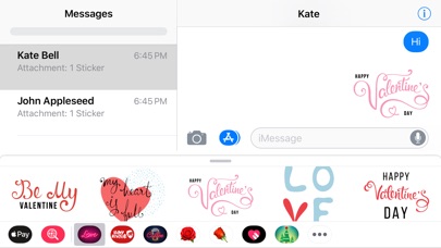 Best Romantic Love Sticker App screenshot 3