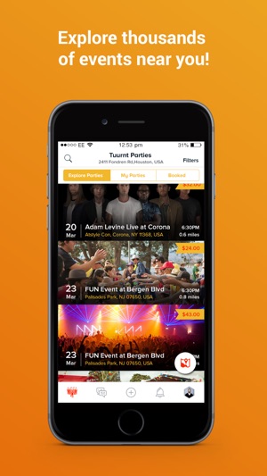 Tuurnt: Nearby Party & Events(圖1)-速報App