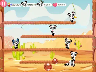 Screenshot 3 Golpear los Panda Golpe abajo iphone