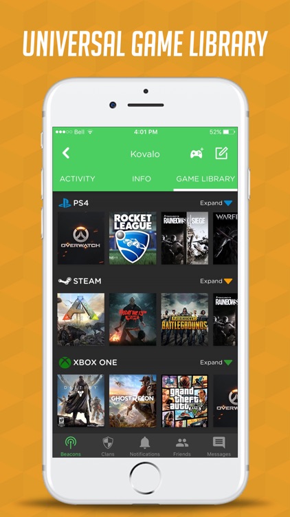 GamerLink - LFG & Clan Chat!