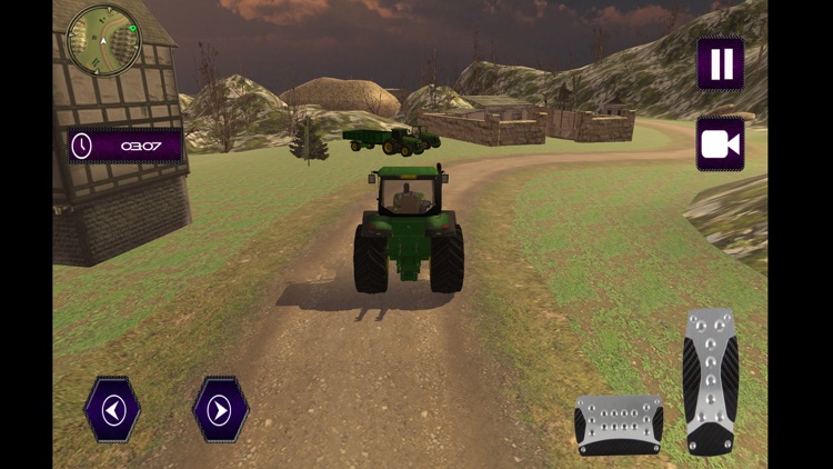 chained tractor pull simulator