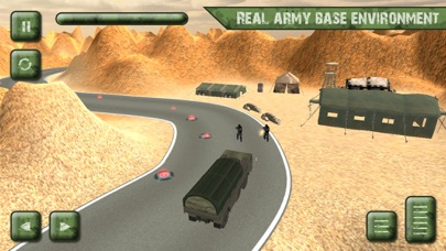 Army Cargo Truck Transport Sim screenshot 4