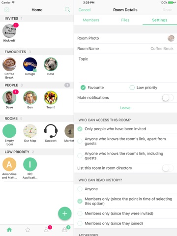 Element Messenger screenshot 3