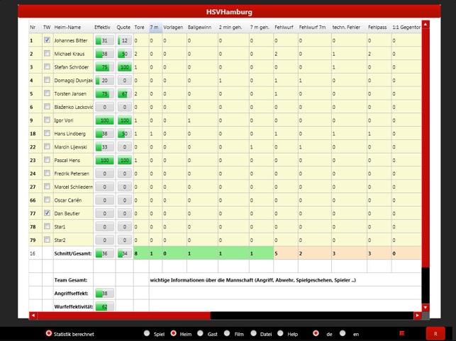 THSASmall-Handball Statistik(圖3)-速報App