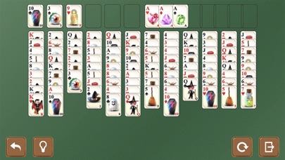 FreeCell Halloween screenshot 4