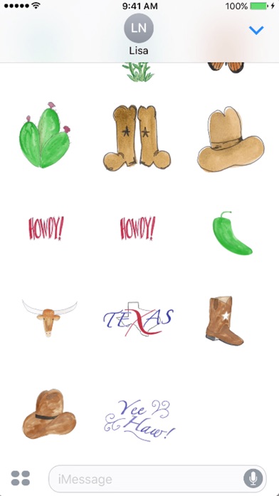 Art For Texas Strong Stickers and iMessage screenshot 3
