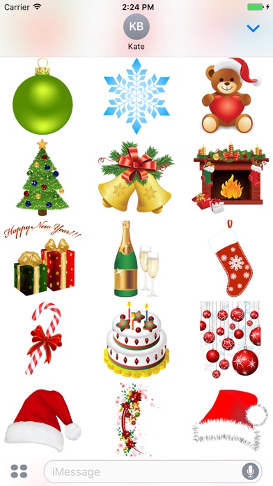 Happy Merry Christmas Stickers screenshot 4