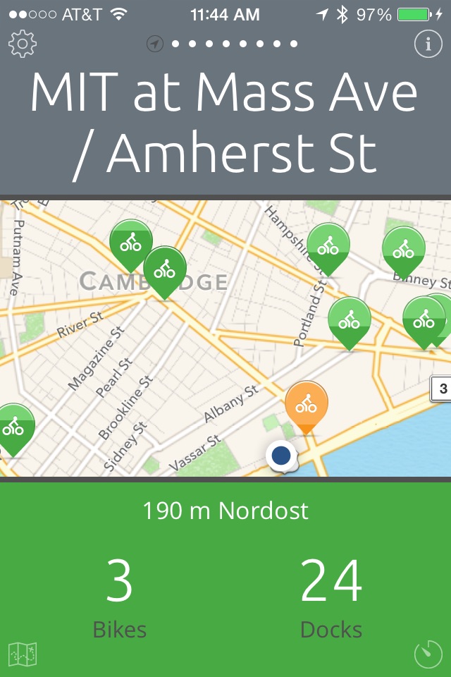 Boston Bikes — A One-Tap Hubway App screenshot 3