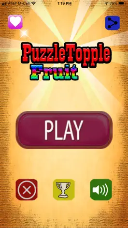 Game screenshot PuzzleTopple Fruit apk