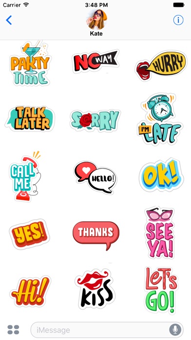 Stickers for iMessage! screenshot 3