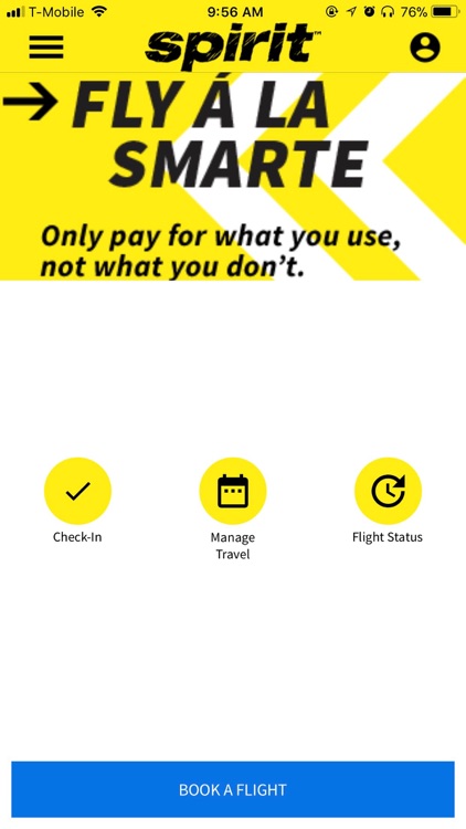 Spirit Airlines Check-in