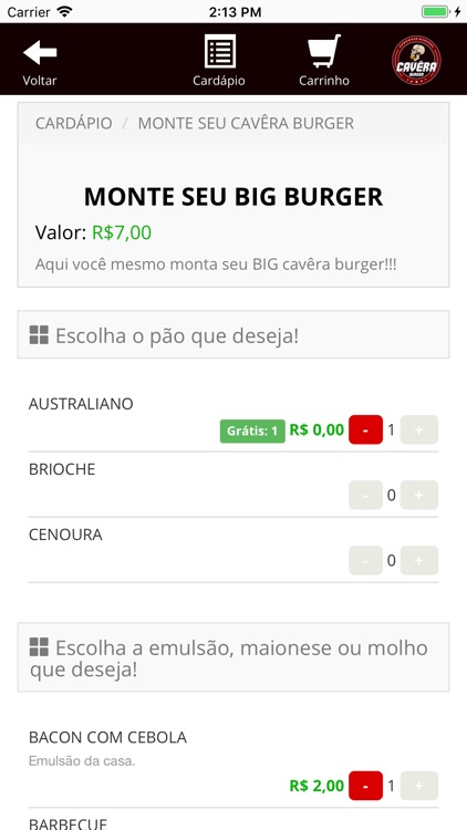 Cavera Burger screenshot-3