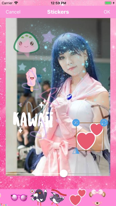 Kawaii Photo Stickers & Filter screenshot 3