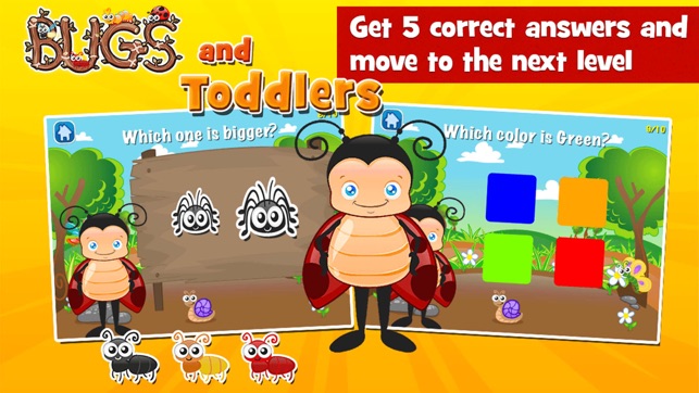 Bugs and Toddlers: Preschool Learning Games(圖3)-速報App