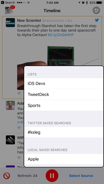 Social Speaker - Audible Tweets