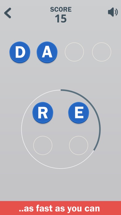 WORDS - A Word Shuffle Game screenshot 3