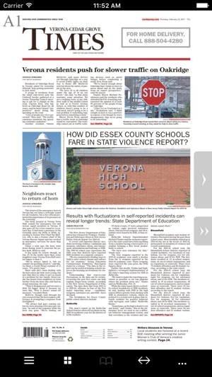 Verona-Cedar Grove Times Print