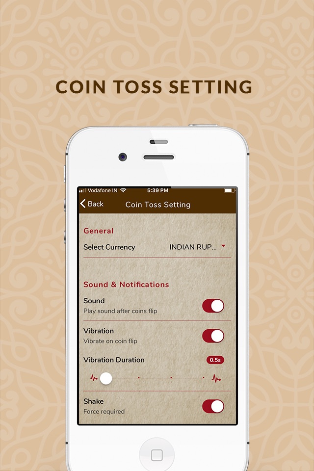 Coin Toss - Simple Coin Flip screenshot 2