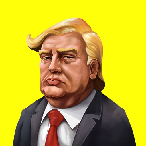 Animated Donald Trump GIF Emo iOS App