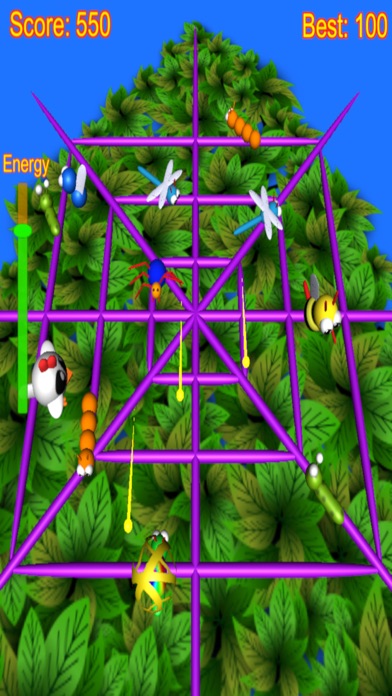 Spider Attack arcade game screenshot 4