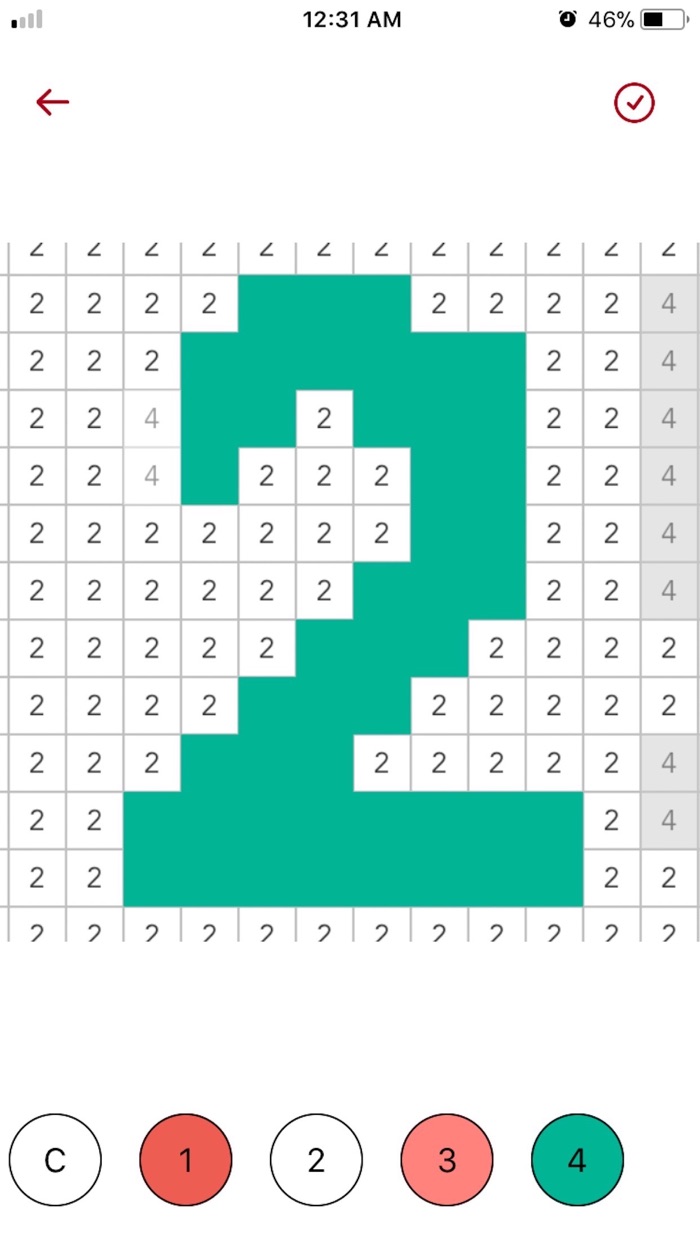 Christmas Color By Number