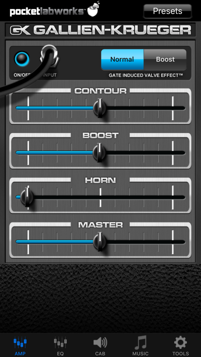 PocketGK - Bass Guitar Amp