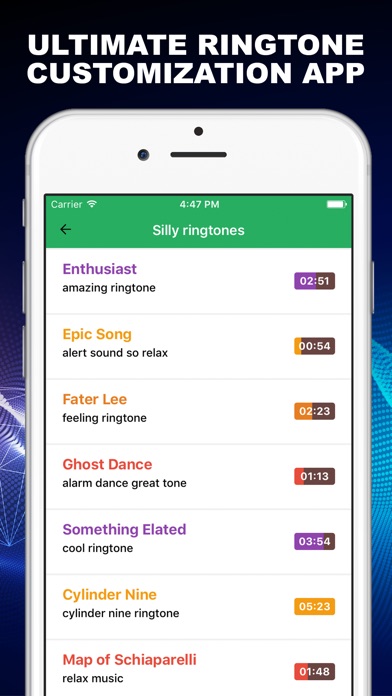 Music Ringtones & Alarm Sounds screenshot 3