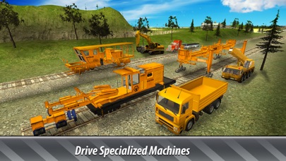 Railroad Construction Machines screenshot 4