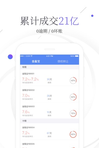 金盈所理财-15%高收益投资理财平台 screenshot 3