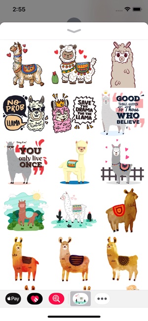 Fluffy Alpaca Stickers(圖4)-速報App