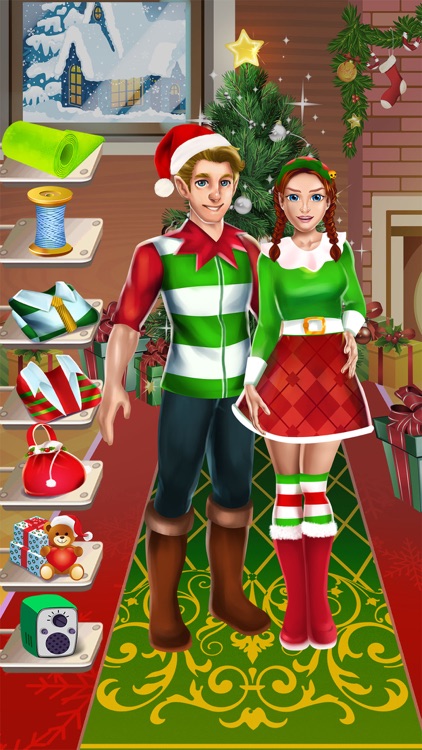 Christmas Hair Nail Salon Game screenshot-3