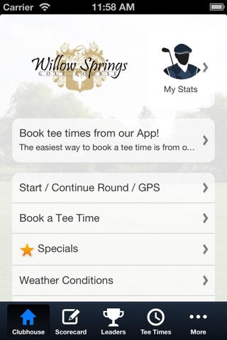 Willow Springs Golf Course screenshot 2