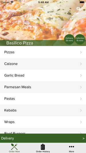 Basilico Pizza York(圖2)-速報App