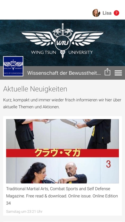 Wing Tsun University - WTU