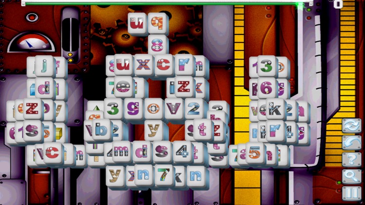 Alphabet Robots Mahjong screenshot-3