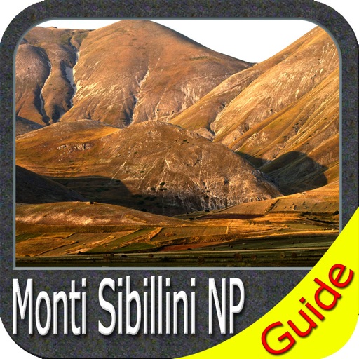 Monti Sibillini National Park - GPS Map Navigator icon