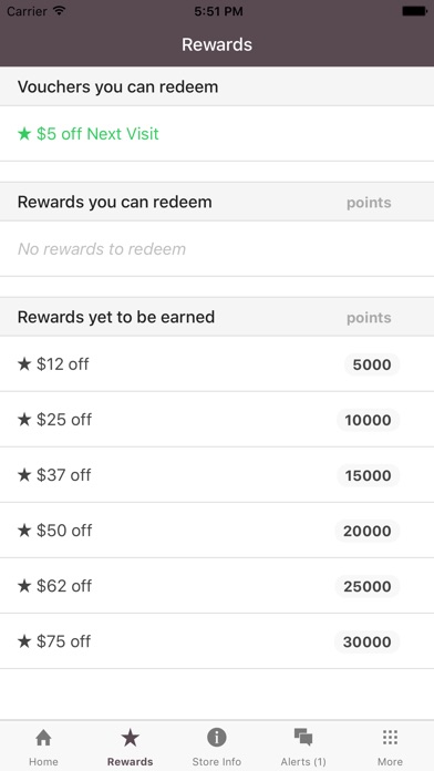 Valere Salon and Spa Rewards screenshot 2