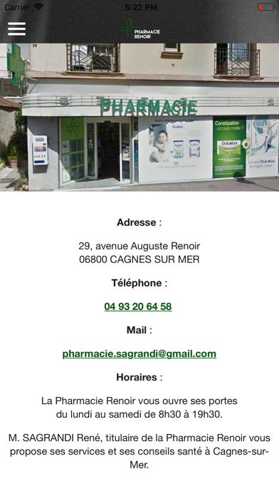 Pharmacie Renoir screenshot 2