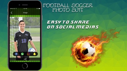 Football Soccer Photo Suit screenshot 4