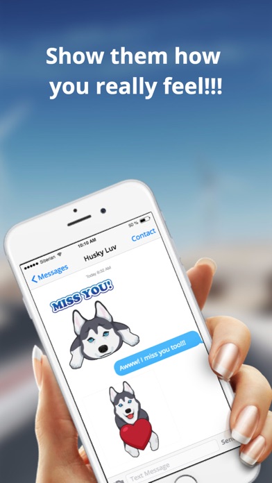 How to cancel & delete HuskyLuvMoji from iphone & ipad 2