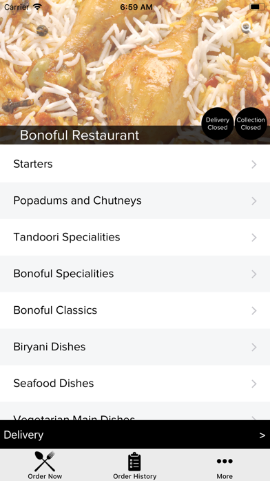 Bonoful Restaurant Edinburgh screenshot 2
