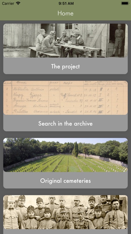 Cemeteries 1914-1918