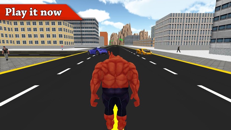 Incredible Monster Big Man Fighting screenshot-3