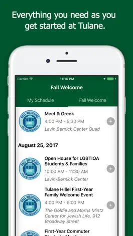 Game screenshot Tulane University Fall Welcome mod apk